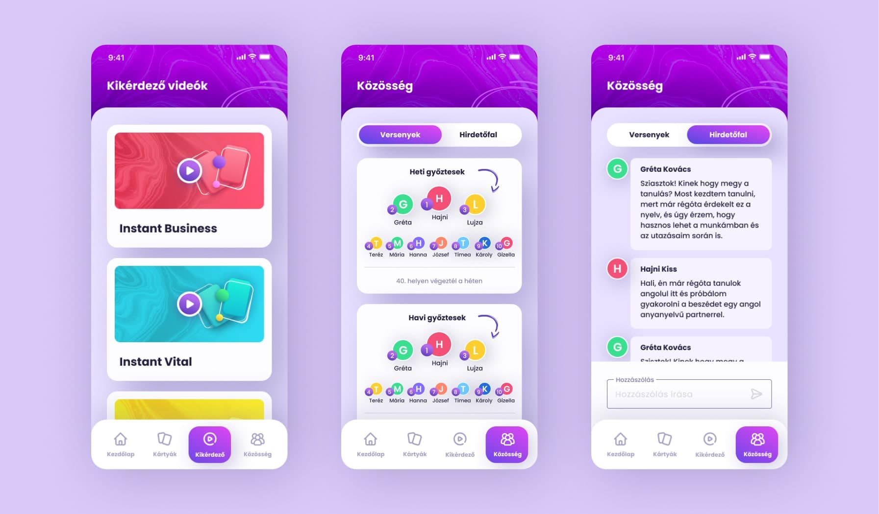Angolutca app main screen