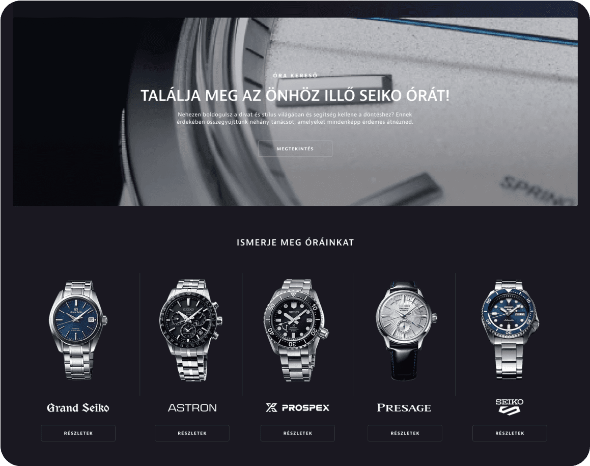 Web mockup